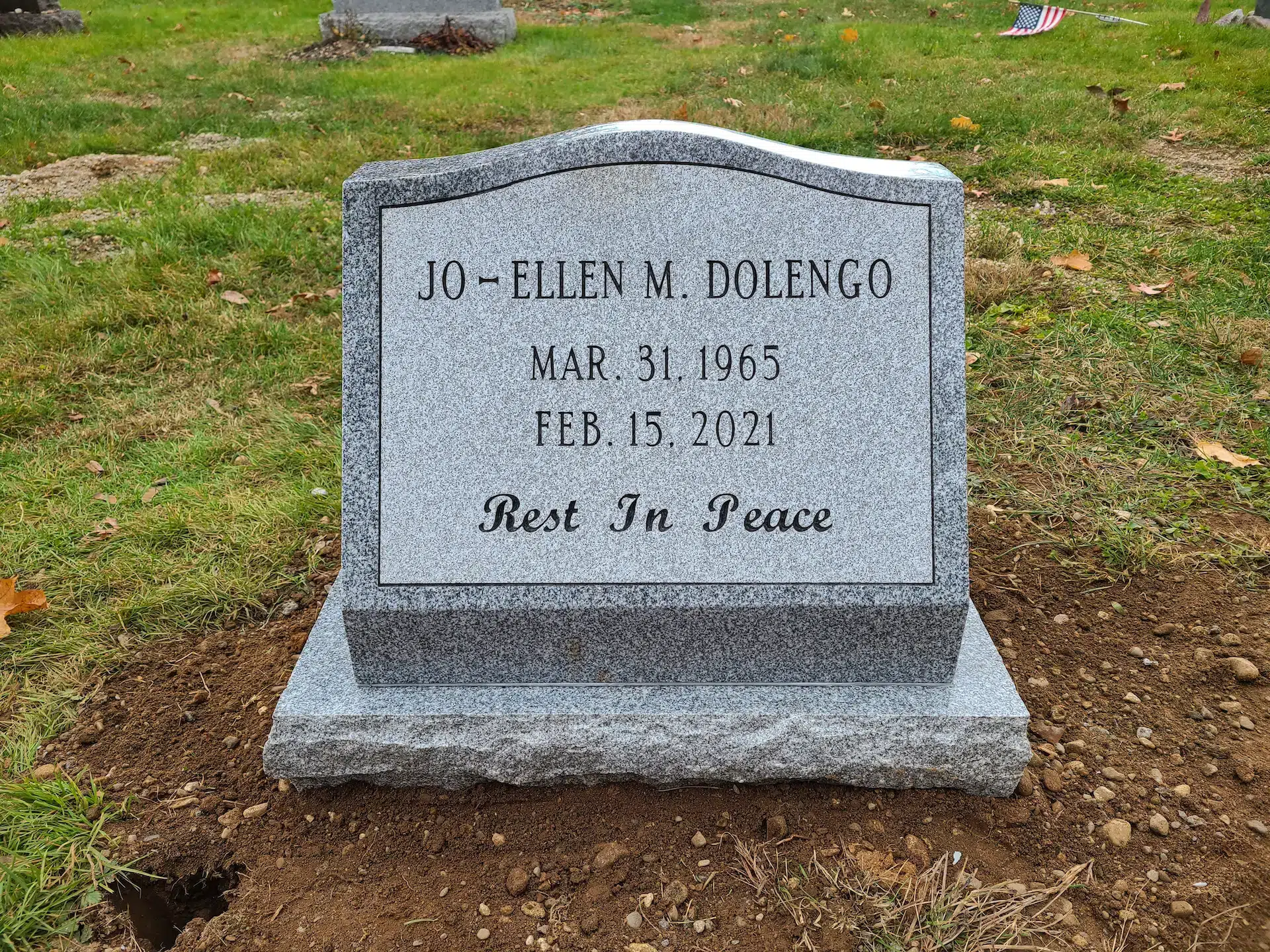 Granite Monument (local) hand-carved by Monument Finder in NJ — image 2